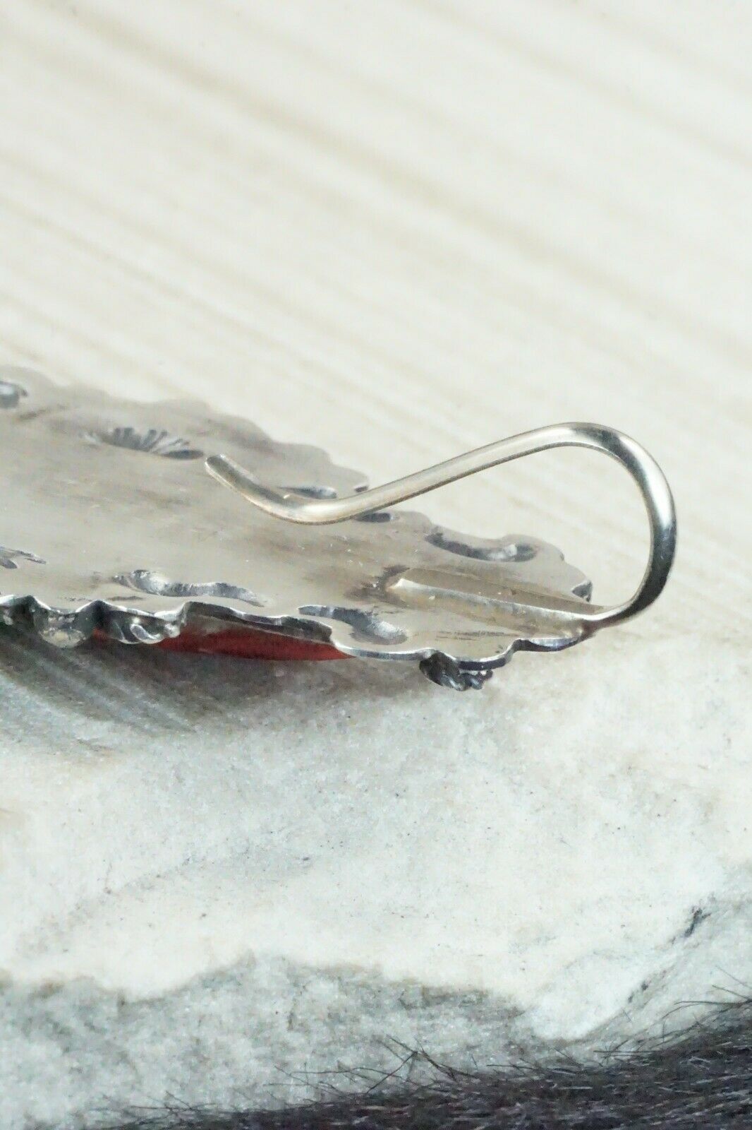 Spiny Oyster, Turquoise & Sterling Silver Pendant - Shawn Cayatineto
