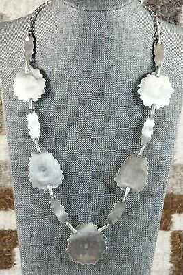 Turquoise & Sterling Silver Necklace - Annie Spencer - Navajo