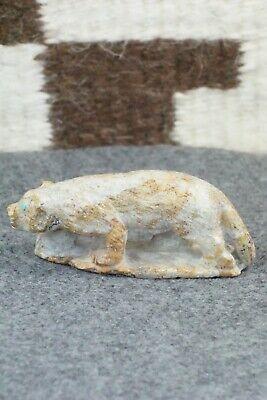 Mountain Lion Zuni Fetish Carving - Derrick Kaamasee - High Lonesome Trading