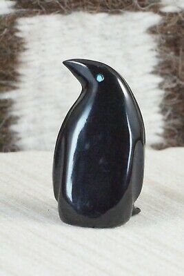 Penguin Zuni Fetish Carving - Calvert Bowannie