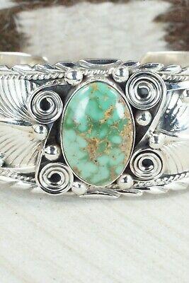 Turquoise & Sterling Silver Bracelet - Davey Morgan - High Lonesome Trading