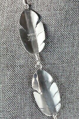 Sterling Silver Feather & Chain Necklace - Ben Begay