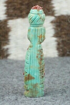 Corn Maiden Zuni Fetish Carving - Carl Etsate