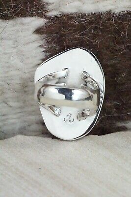 Turquoise & Sterling Silver Ring - Jimson Belin - Size 7