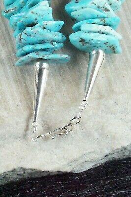 Turquoise & Sterling Silver Necklace - Louise Joe - High Lonesome Trading