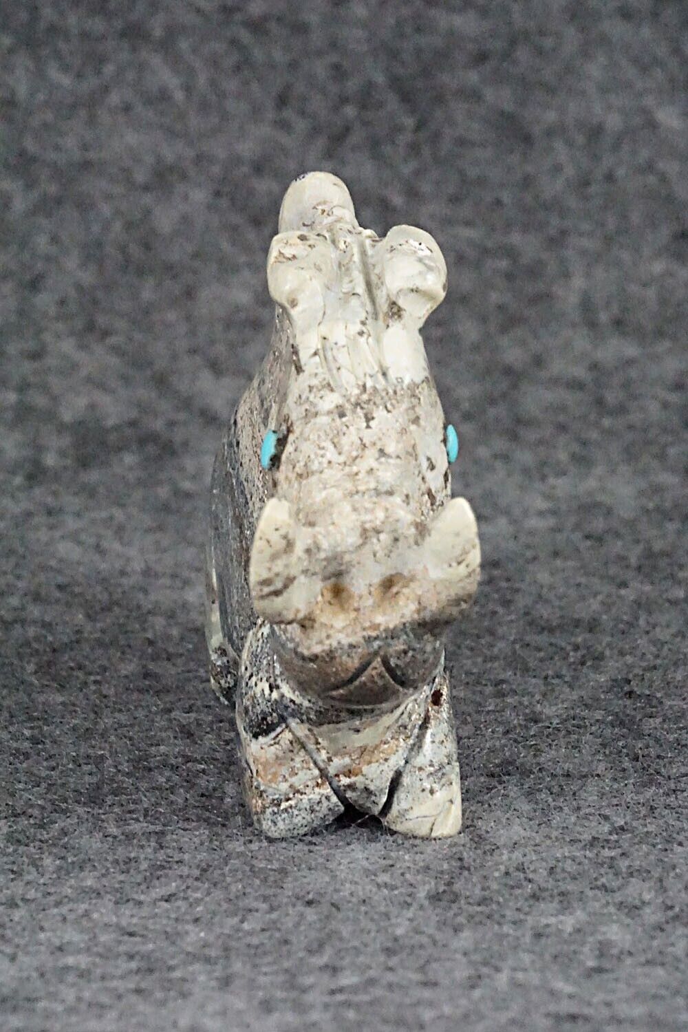 Razorback Hog Zuni Fetish Carving - Louise Ponchuella