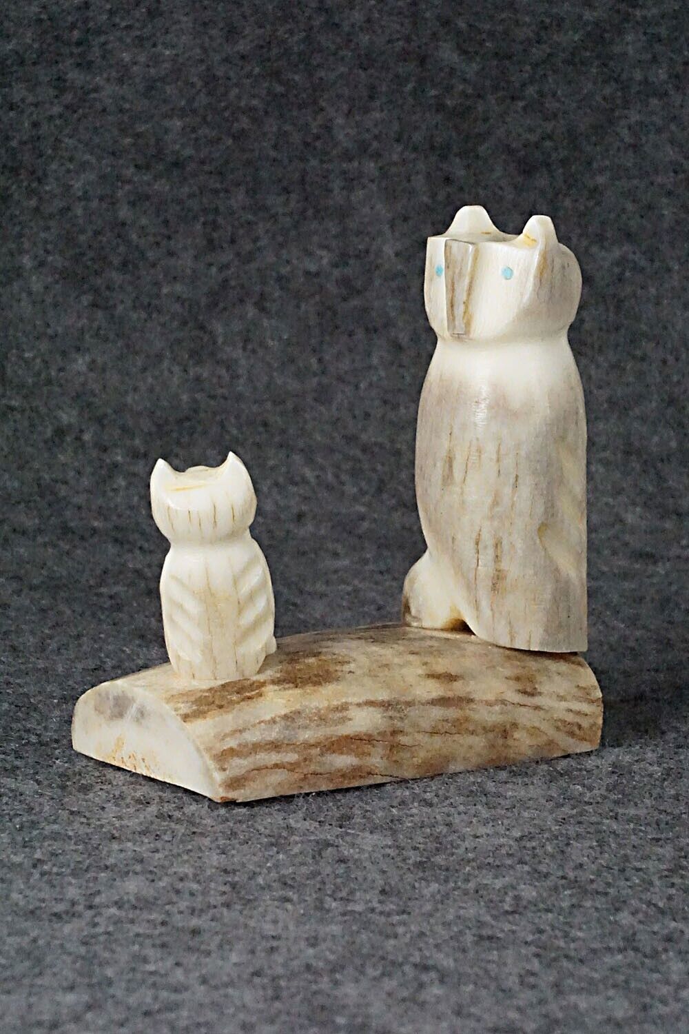 Owl Zuni Fetish Carving - Brandon Phillips