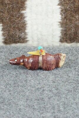 Wolf Zuni Fetish Carving - Peter Gasper