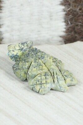 Horned Toad Zuni Fetish Carving - Carl Etsate