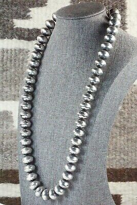 Sterling Silver Navajo Pearl Necklace - Jan Mariano