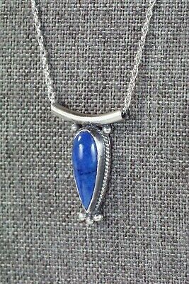 Lapis & Sterling Silver Necklace - Sharon McCarthy
