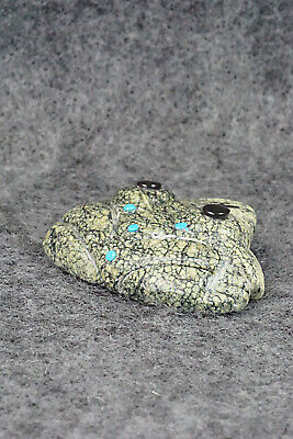Frog Zuni Fetish Carving - Reynold Lunasee