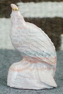 Quail Zuni Fetish Carving - Derrick Kaamasee