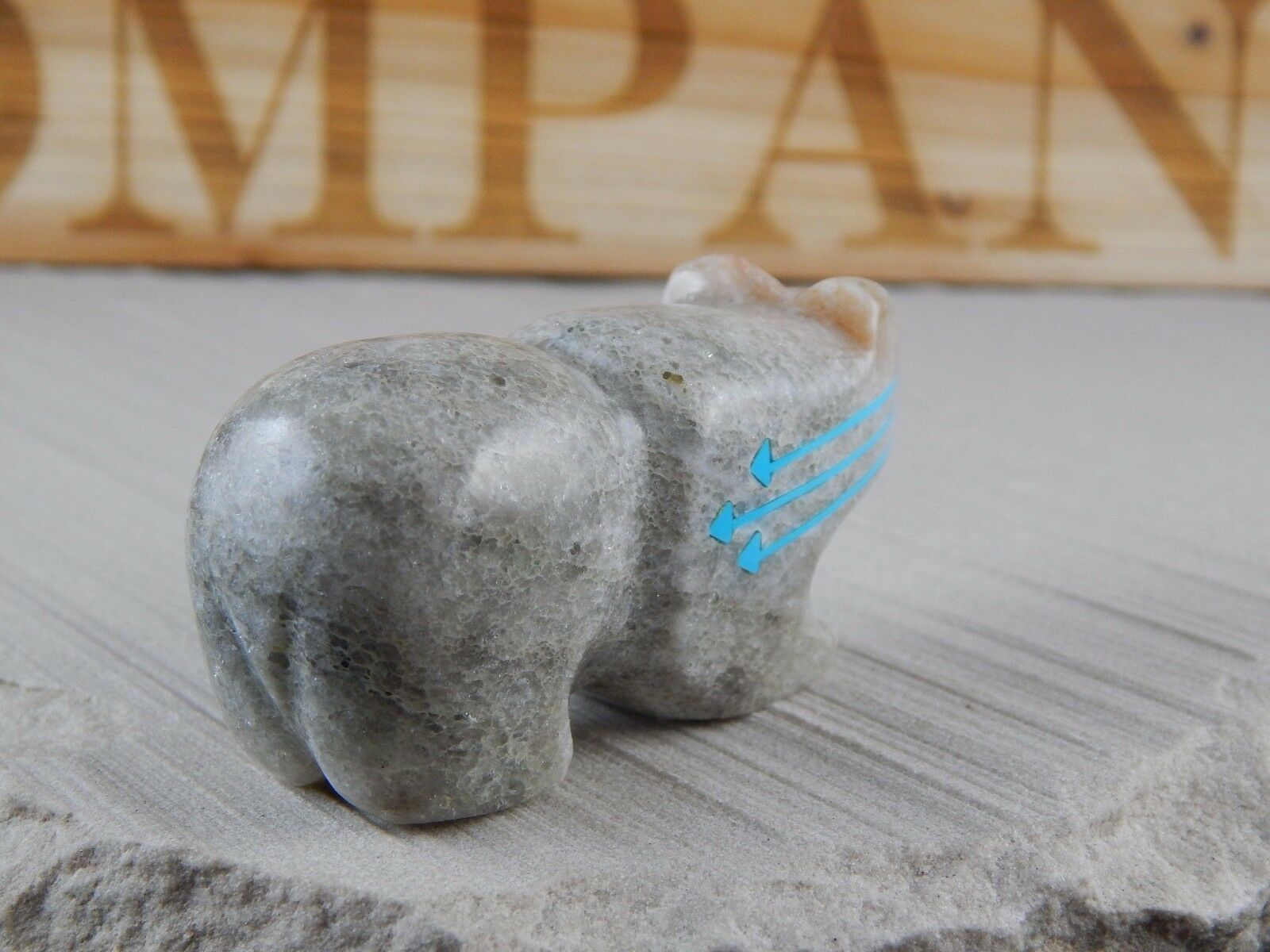 Bear - Zuni Fetish - Rodney Laiwakete - Zuni Bear Carving - Native American - High Lonesome Trading