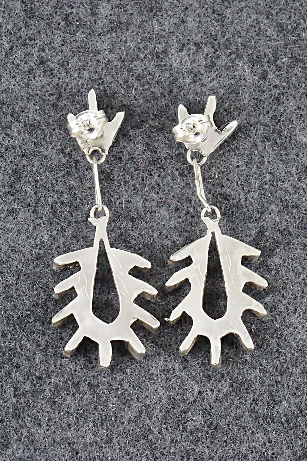 Turquoise & Sterling Silver Earrings - Arlene Quam