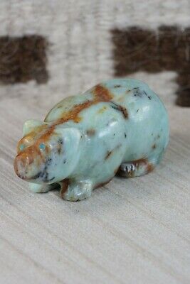 Bear Zuni Fetish Carving - Nelson Yatsattie - High Lonesome Trading
