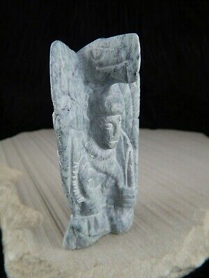 Eagle Dancer Zuni Fetish Carving - Narren Bowannie - High Lonesome Trading
