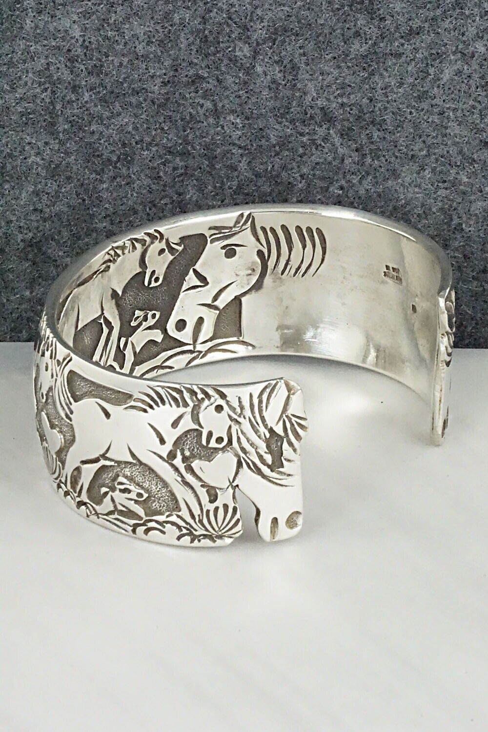 Sterling Silver Bracelet - Lloyd Becenti