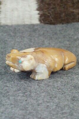 Badger Zuni Fetish Carving - Derrick Kaamasee