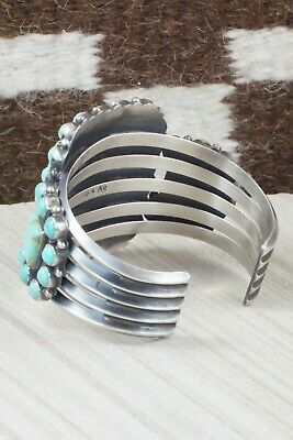 Turquoise & Sterling Silver Bracelet - Anthony Skeets