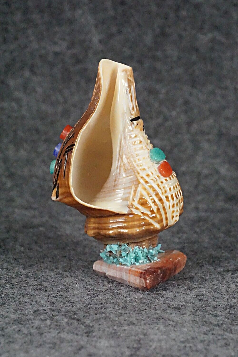 Corn Maiden Zuni Fetish Carving - Gloria Chattin
