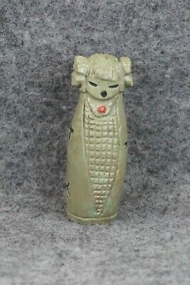 Corn Maiden Zuni Fetish Carving - Sandra Quandelacy