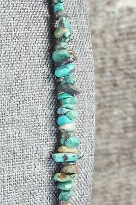 Turquoise & Sterling Silver Necklace - Navajo