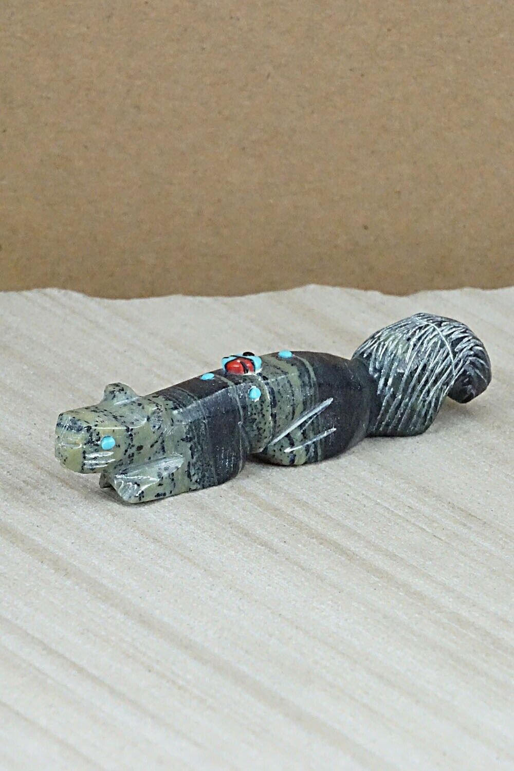 Squirrel Zuni Fetish Carving - Danette Laate