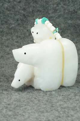 Bear Zuni Fetish Carving - Ed Lementino