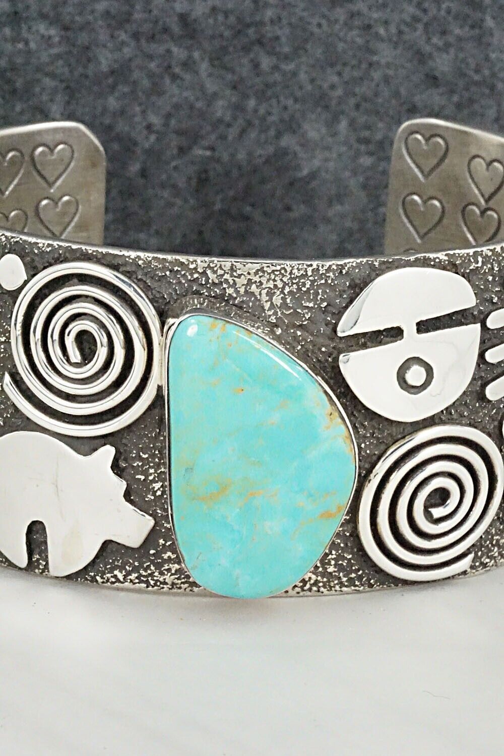 Turquoise & Sterling Silver Bracelet - Alex Sanchez