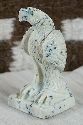 Eagle Zuni Fetish Carving - Davin Singer - High Lonesome Trading