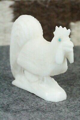 Rooster Zuni Fetish Carving - Derrick Kaamasee - High Lonesome Trading