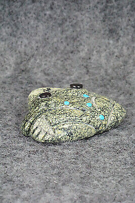 Frog Zuni Fetish Carving - Reynold Lunasee
