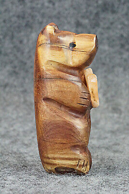 Bear Zuni Fetish Carving - Justin Red Elk