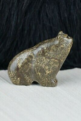 Bear Zuni Fetish Carving - Cheryl Beyuka - High Lonesome Trading