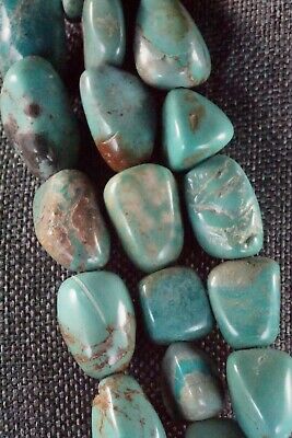 Turquoise & Sterling Silver Necklace - Navajo