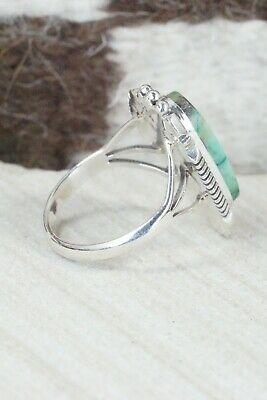 Turquoise & Sterling Silver Ring - Daniel Benally - Size 9.5 - High Lonesome Trading