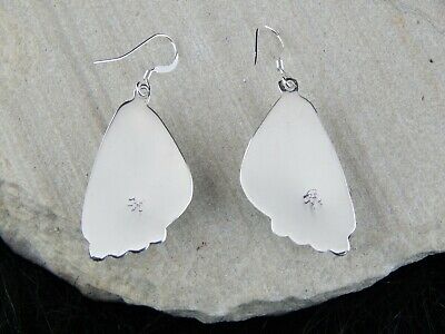 Navajo Turquoise & Sterling Silver Earrings - Genevieve Francisco - High Lonesome Trading