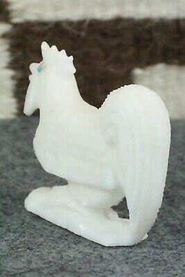Rooster Zuni Fetish Carving - Derrick Kaamasee - High Lonesome Trading