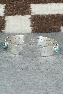 Turquoise and Sterling Silver Bracelet - Darleen Begay
