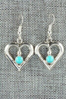 Turquoise & Sterling Silver Earrings - Isabell Kee
