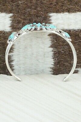 Turquoise & Sterling Silver Bracelet - Evonne Hastito