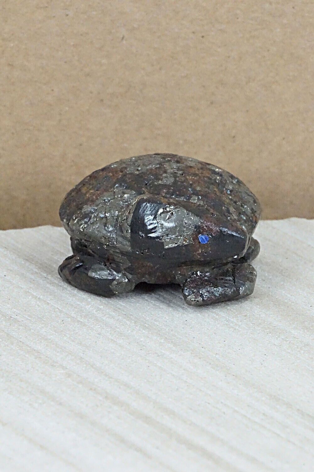 Turtle Zuni Fetish Carving - Michelle Cheama
