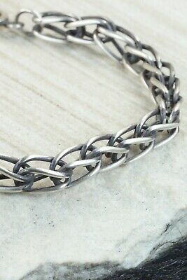 Sterling Silver Link Bracelet - Delvin John