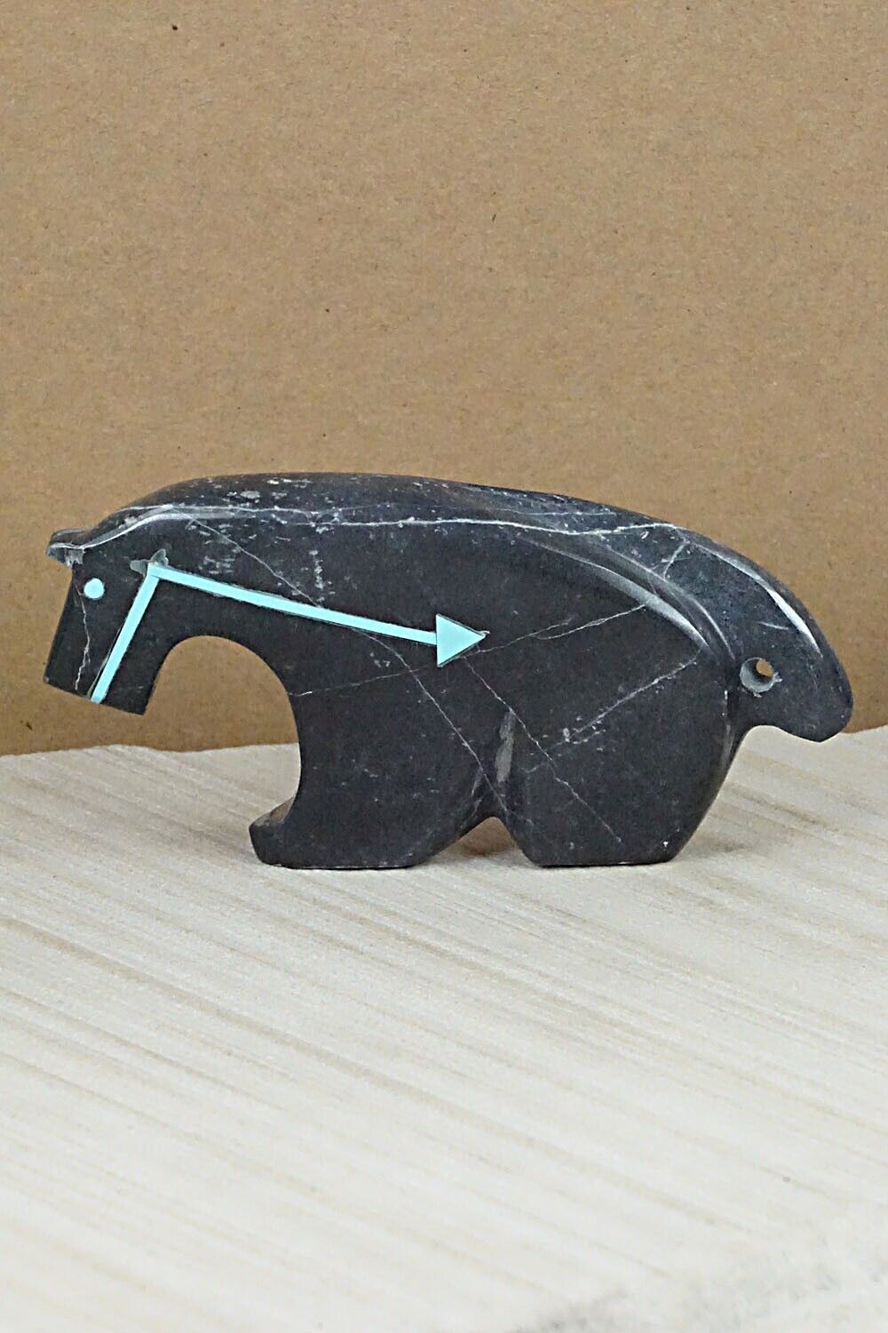 Horse Zuni Fetish Carving - Bernard Laiwakete