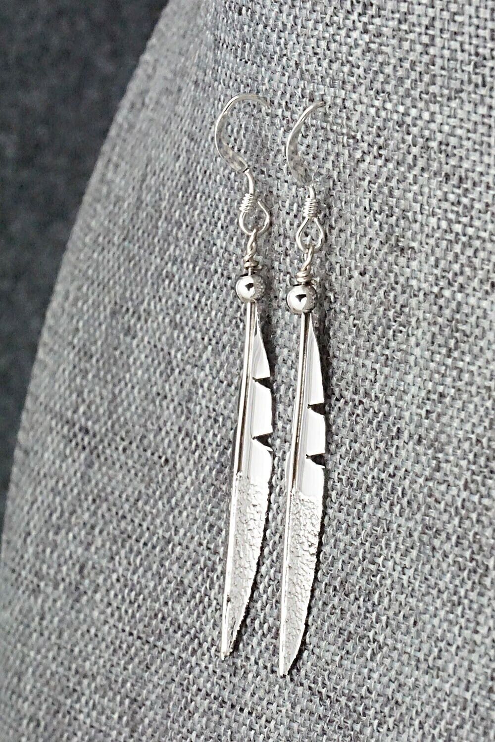 Sterling Silver Earrings - Marvin Arviso