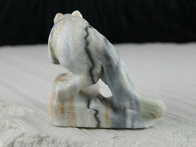 Mountain Lion Zuni Fetish Carving - Derrick Kamasee - High Lonesome Trading