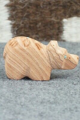 Bear Zuni Fetish Carving - Brandon Phillips