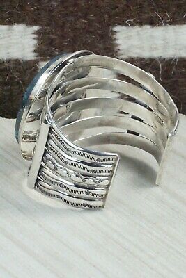 Turquoise & Sterling Silver Bracelet - Raymond Delgarito