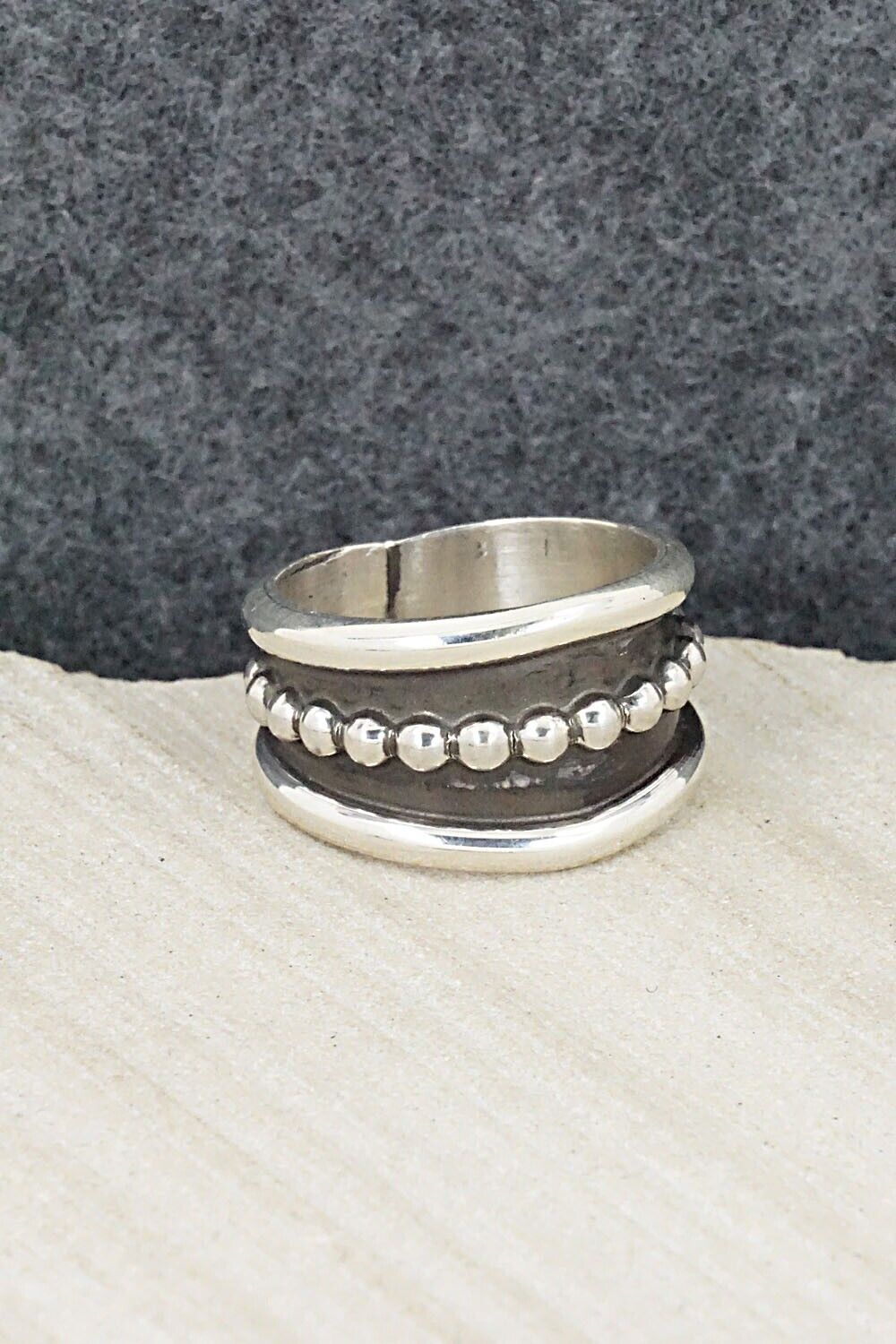 Sterling Silver Ring - Tom Hawk - Size 10